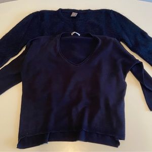 2 for price of one - Anne Willi mohair & Daniel & Meyer cotton sweaters